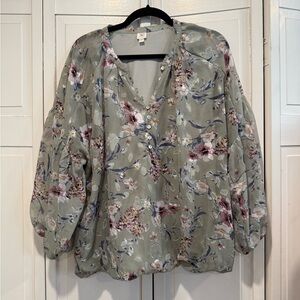 Autres‎ filles blouse size 1X EUC